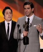 Eli Roth y B.J. Novak recibieron el SAG por "Bastardos Sin Gloria"